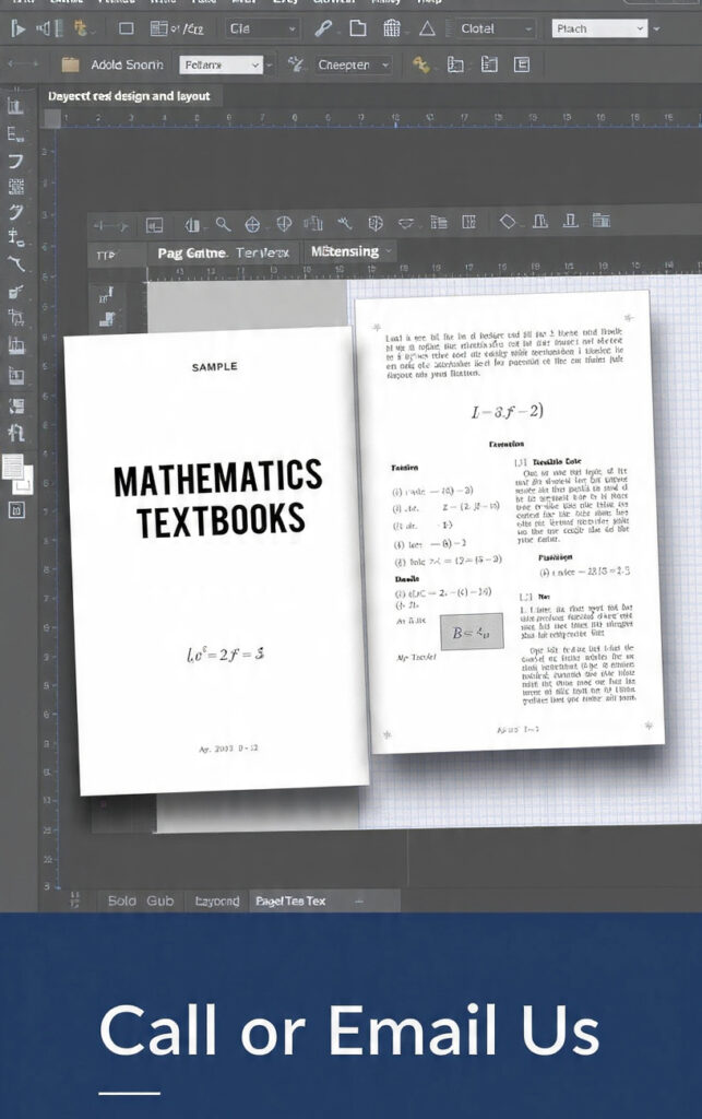Mathematics Textbooks Design and Layout Services
